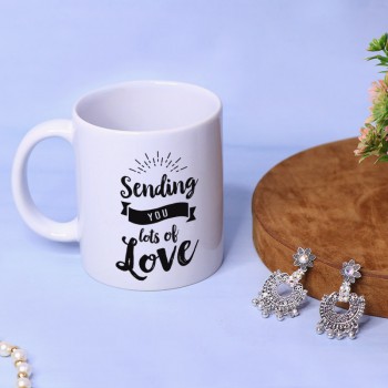 Duo Mug N Silver Danglers