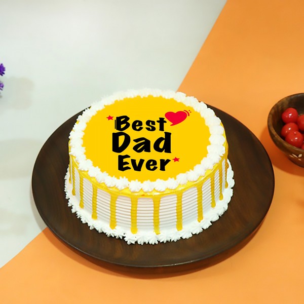 Best Dad Ever Cake- Myflowertree