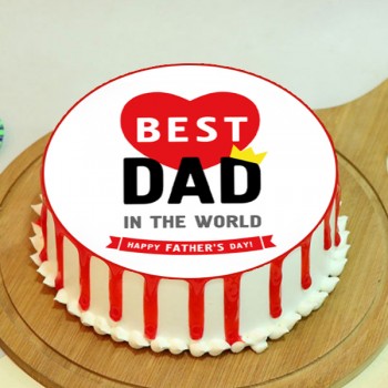 Delicious Photo Cake for Dad