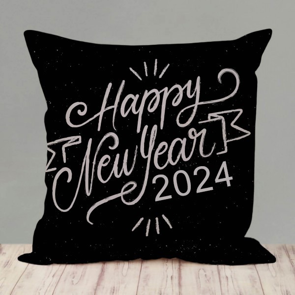 Bursting New Year Cushion