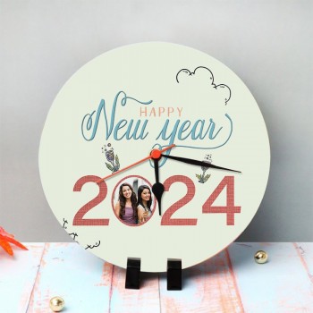 Happy New Year Personalised Clock