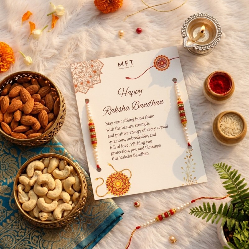 Traditional Rakhi Dryfruits Combo