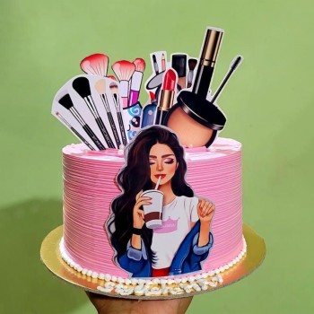 Designer Makeup Cake
