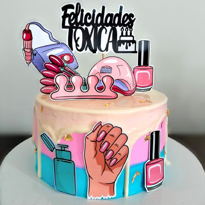 Glam Diva Cosmetic Cream Cake