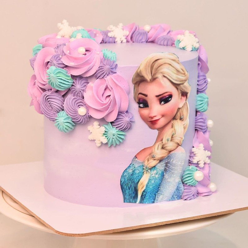 2 Kg Barbie Princess Vanilla Cream Cake