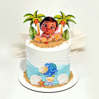 Blooming Baby Girl Cake