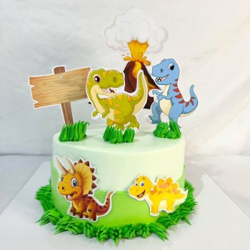 Dinasour Theme Cake