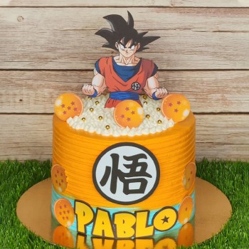 Super Saiyan Chocolate Cake