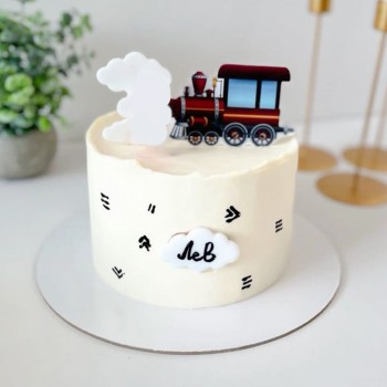 Train Fun Theme Cake