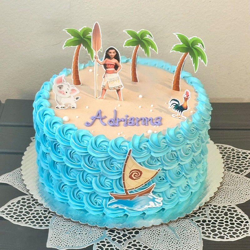 Moana Kids Cream Cake