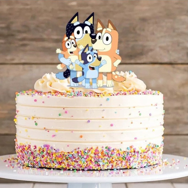 Bluey Cartoon Cake