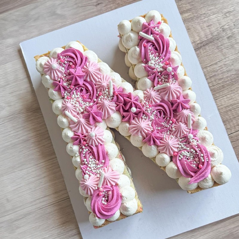 Alphabet Delight Cake