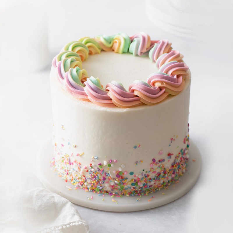 Rainbow Paradise Cake