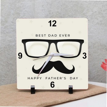 Fathers Day Table Clock