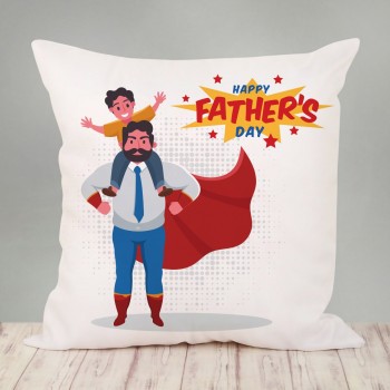 Printed Fathers Day Cushion