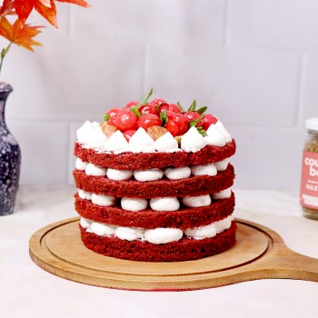 Ruby Red Bliss Cake