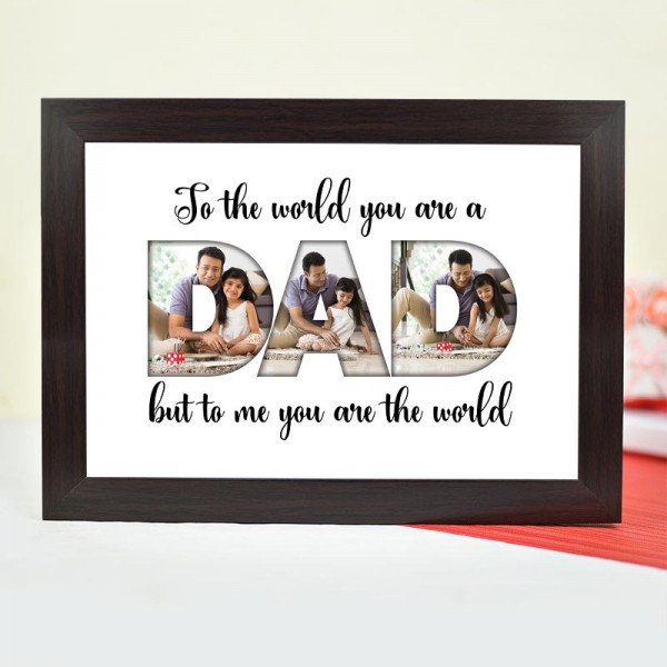 Photo Frame for Dad