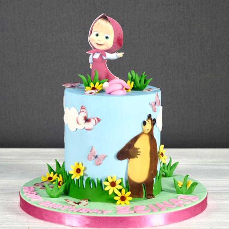 Masha and The Bear Cake