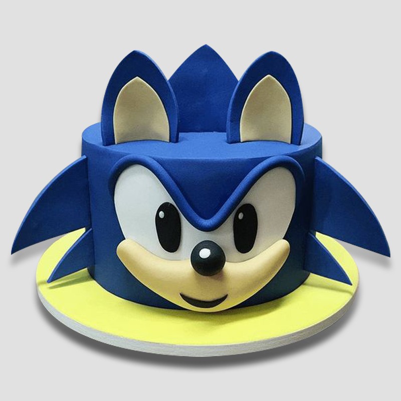 Sonic the Hedgehog Cake