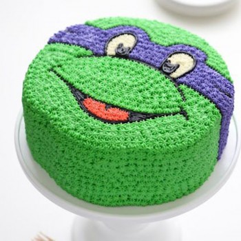 Ninja Turtle Cream Cake