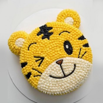 Lion Shape Theme Cake