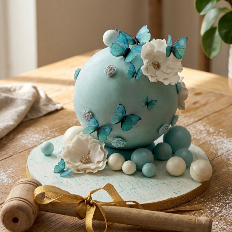 Butterfly Pinata Cake