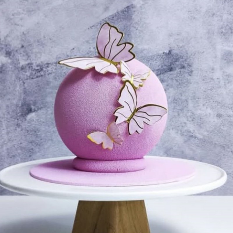 Adorable Butterfly Pinata Cake