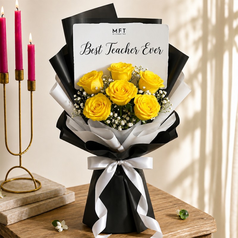 Roses Bouquet for Teachers Day