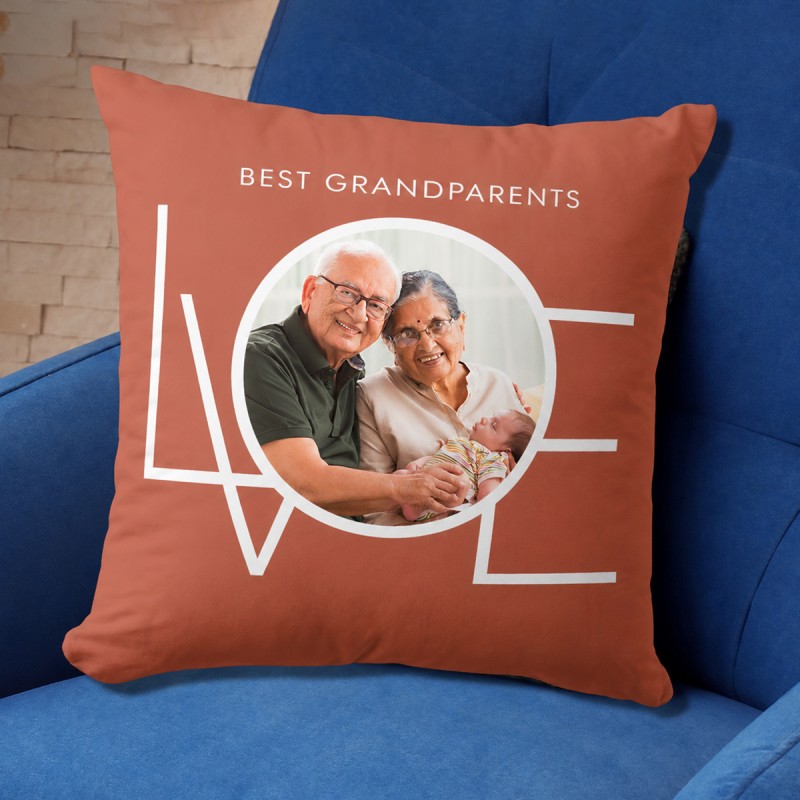 Beloved Grandparents Photo Cushions