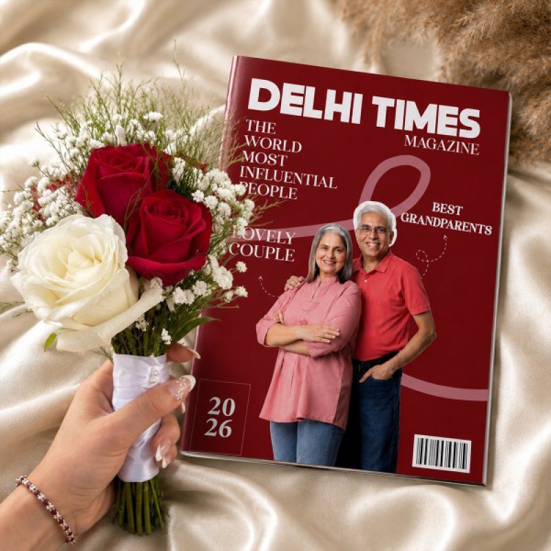 Personalised Floral Combo for Grandparents