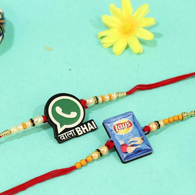 Pretty Rakhi Set