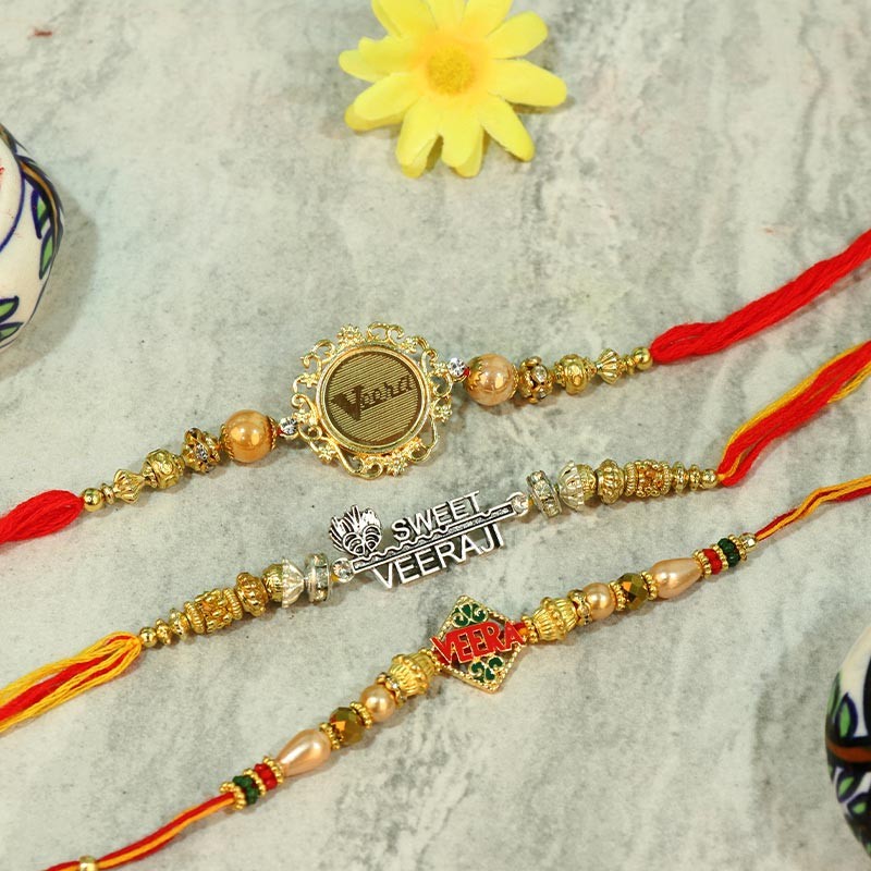 Blissful Veera Designer Rakhi