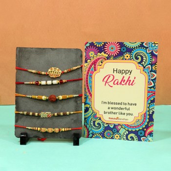 Greeting cards N Rakhi Combos