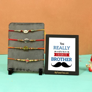 Stunning Rakhi N Photoframes Kit