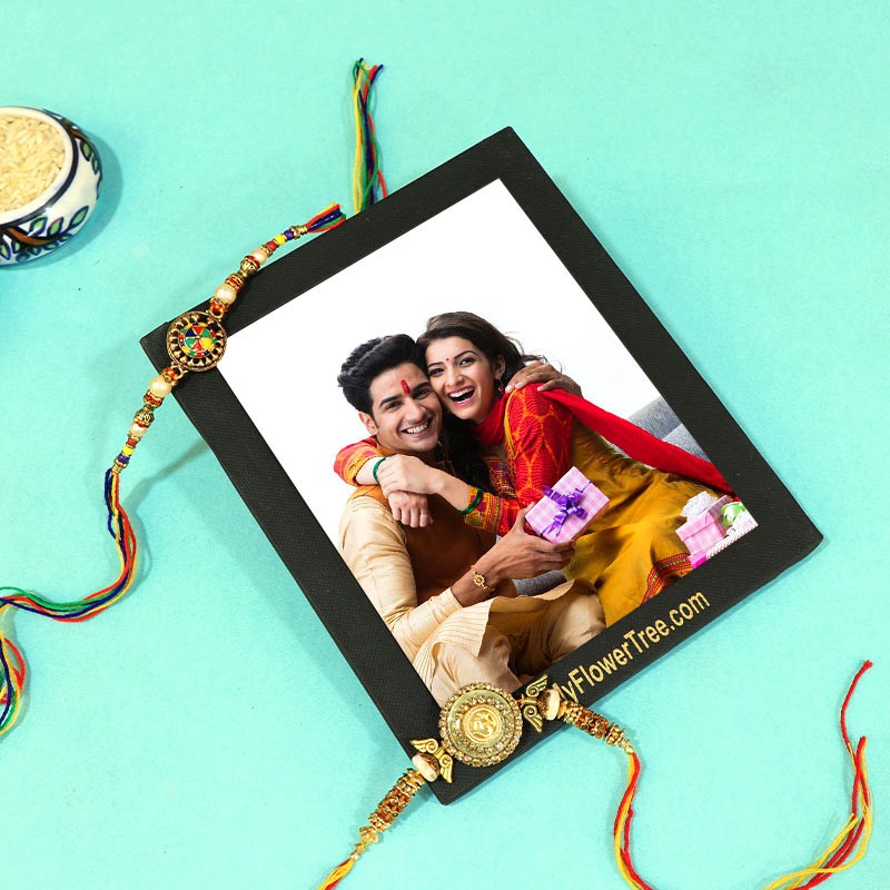 Aesthetic Photo Frame N Rakhi