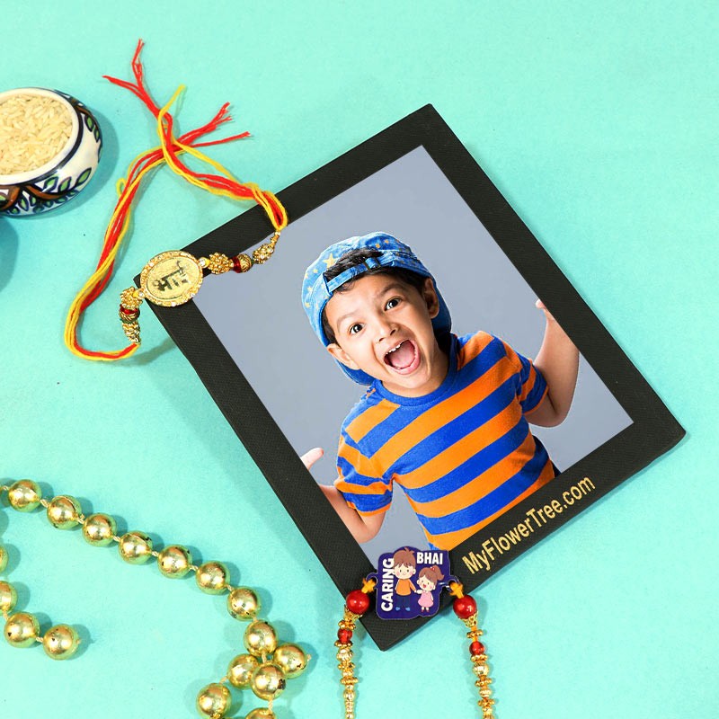 Admiring Rakhi N Photo Frame