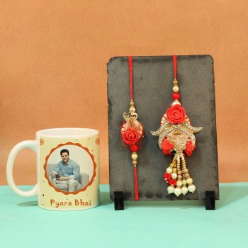 Lovely Mug With Rakhi Combo