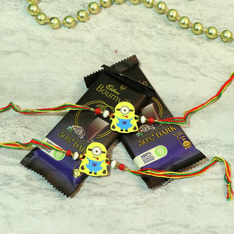 Bournville Minion Rakhi Duo Pack