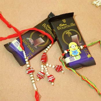 Alluring Rakhi Sets With Chocos
