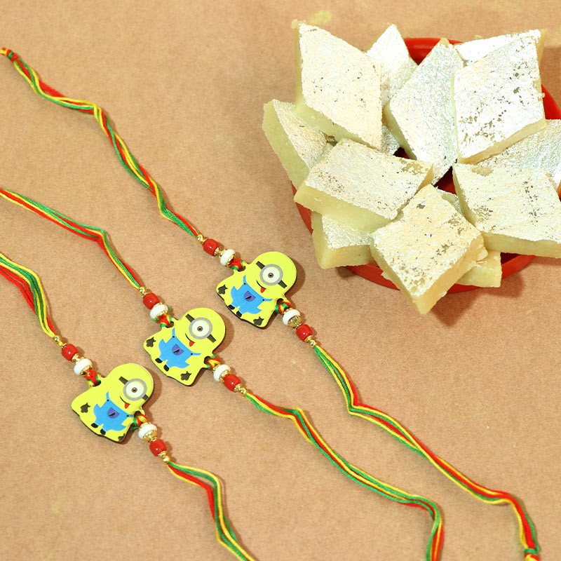 Rakhi Set With Tasty Sweet