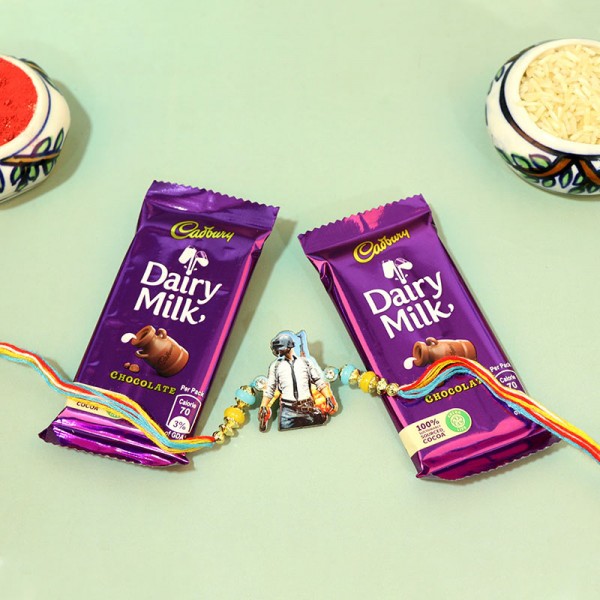 Pub G Rakhi with Chocolates