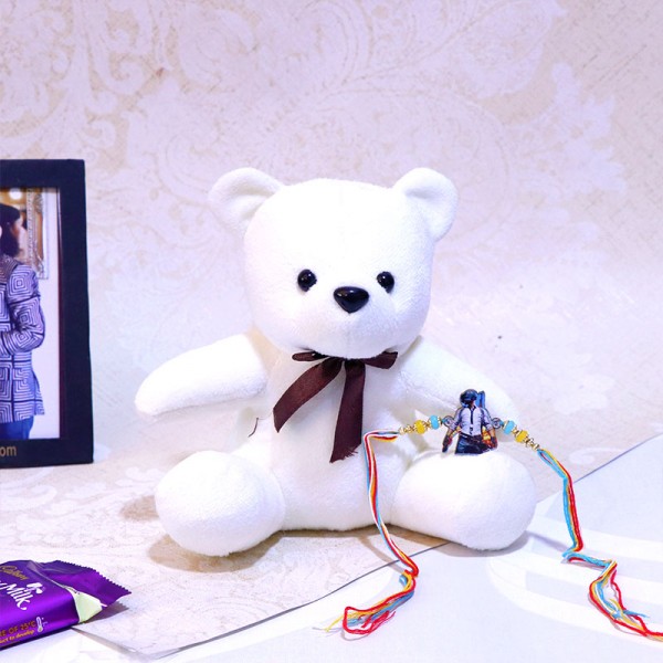 Rakhi With Teddy Bear