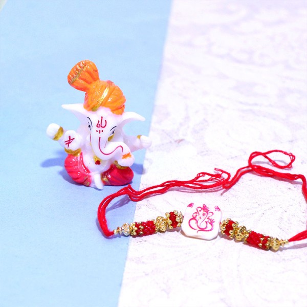 Rakhi With Spiritual Idol
