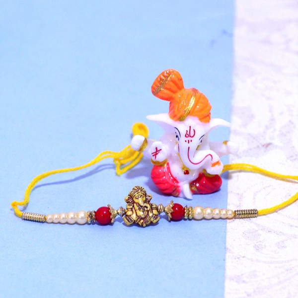 Rakhi With Ganesha Idol