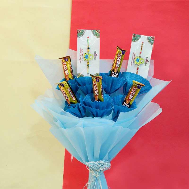 silk rakhi for brother