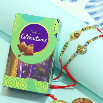 Rakhi With Cadbury
