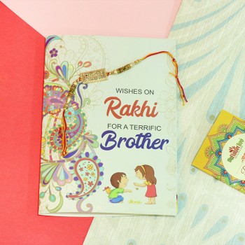 card for raksha bandhan