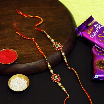 Divine Rakhi Chocolate Combo