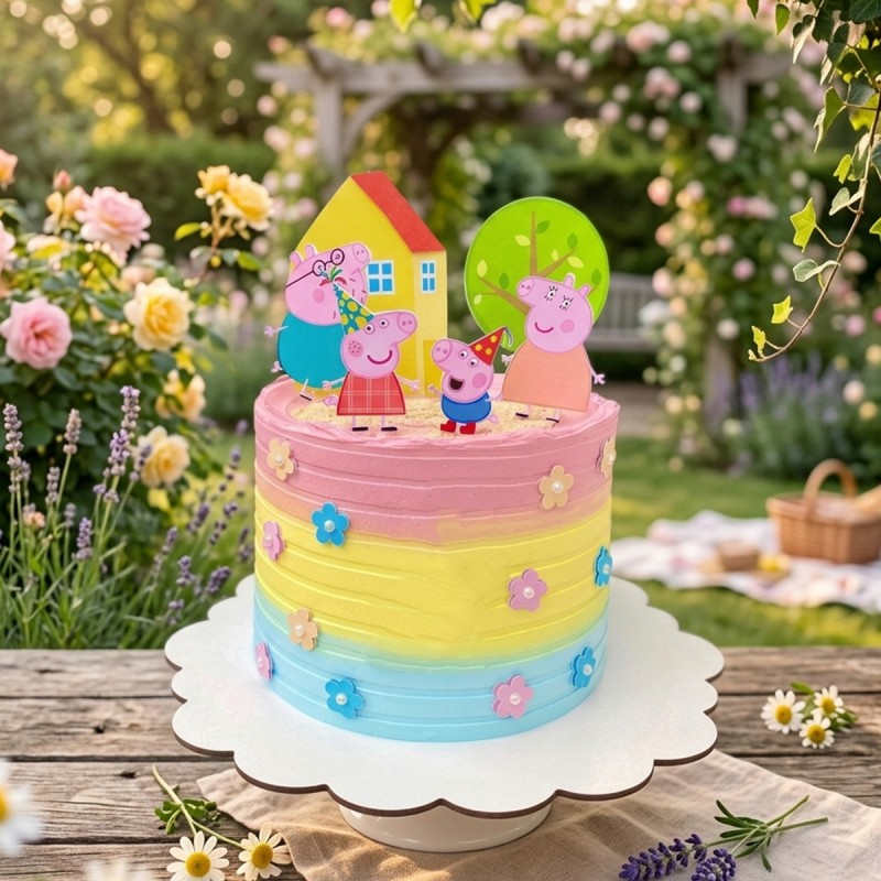 Peppa Pig Family Cake