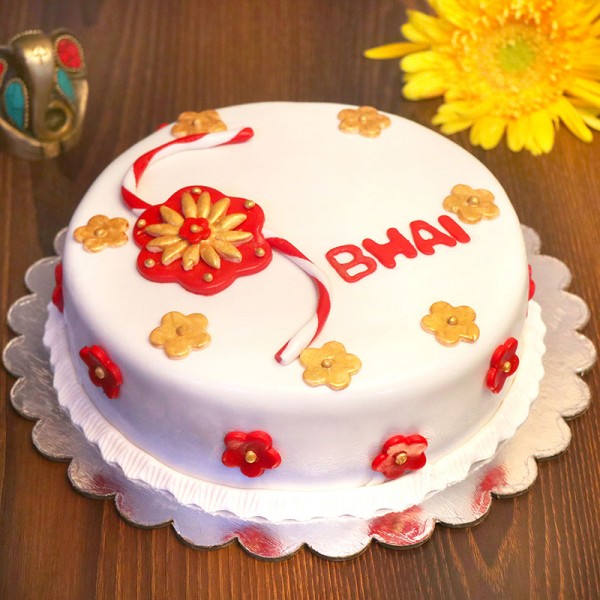 100+ HD Happy Birthday Rakhi Cake Images And Shayari